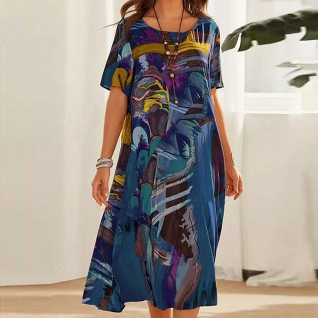 Arielle™ - Comfortable Floral Dress