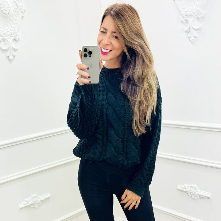 Chantae™ - Oversized Knit Sweater for Women