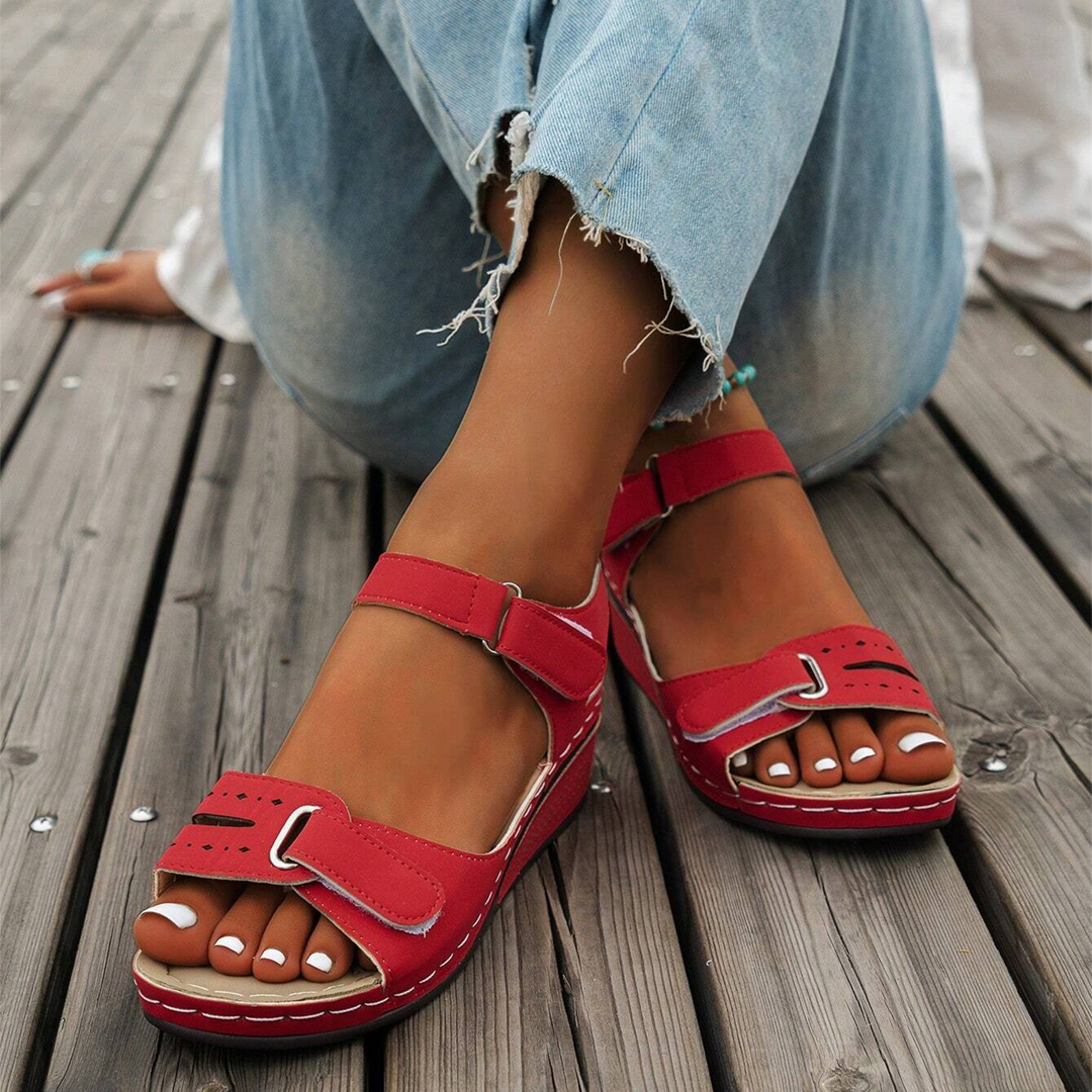 Nolwenn™ - Comfortable and Elegant Sport Sandals with Wedge Heel