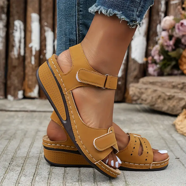 Nolwenn™ - Comfortable and Elegant Sport Sandals with Wedge Heel