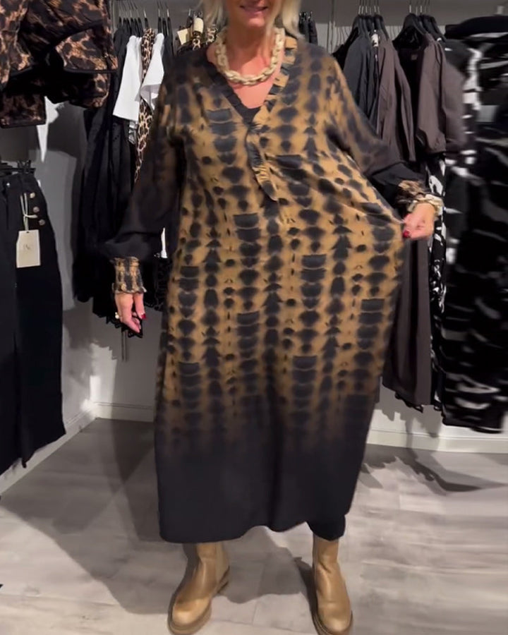 Héloïse™ - Versatile Brown Women's Dress