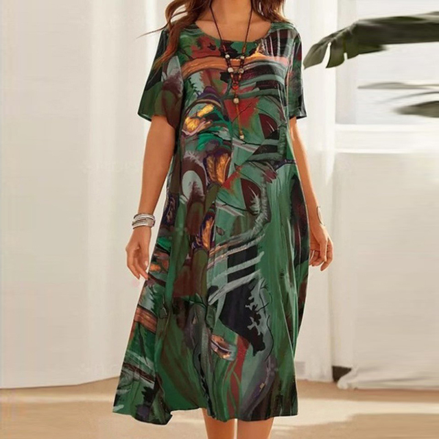 Arielle™ - Comfortable Floral Dress