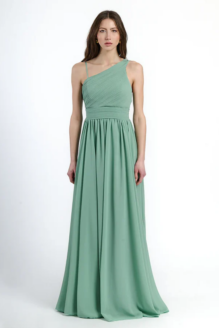 Asymmetrical Tulle Long Dress Luna
