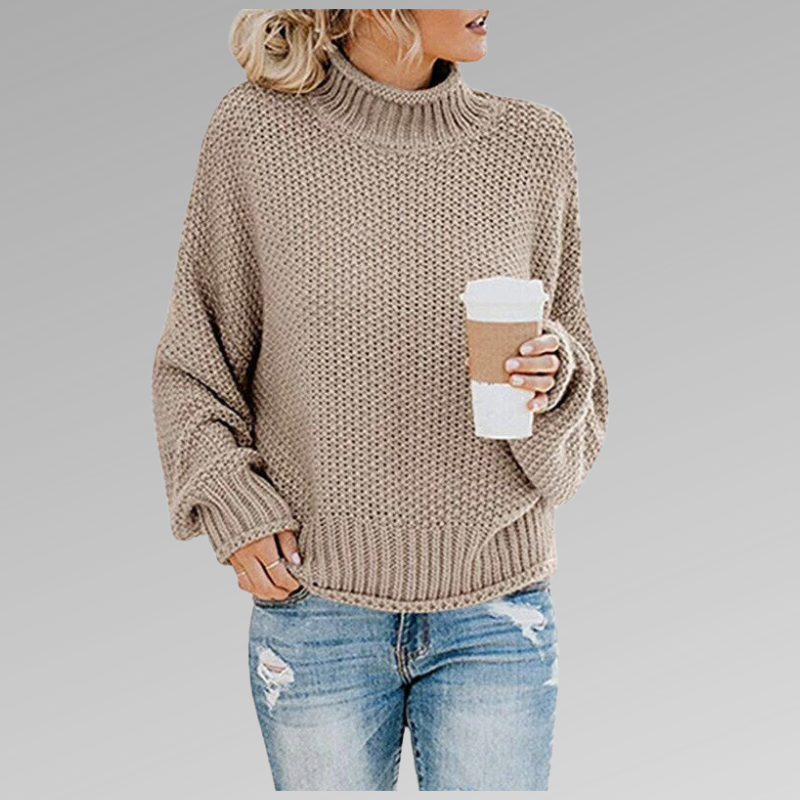 Loes™ - Women's Oversized Turtleneck Sweater 2025
