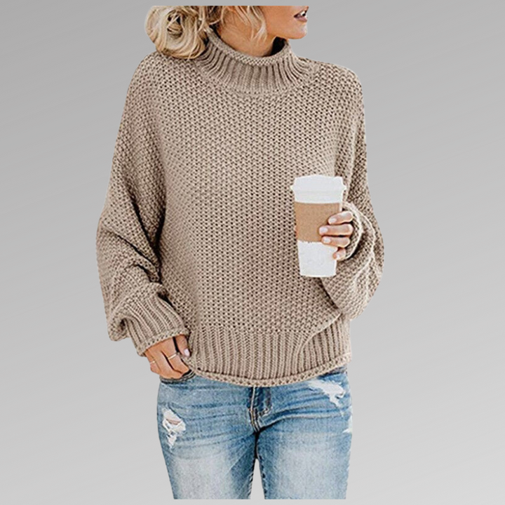 Loes™ - Women's Oversized Turtleneck Sweater 2025