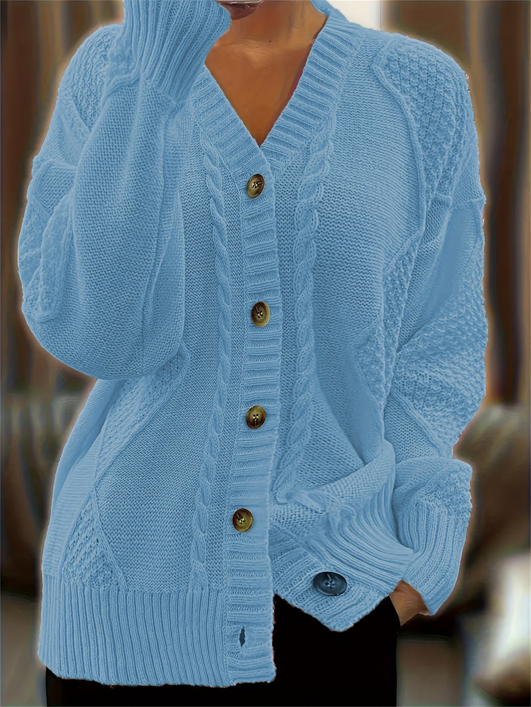 Liana™ - Cardigan Élégant Boutonné