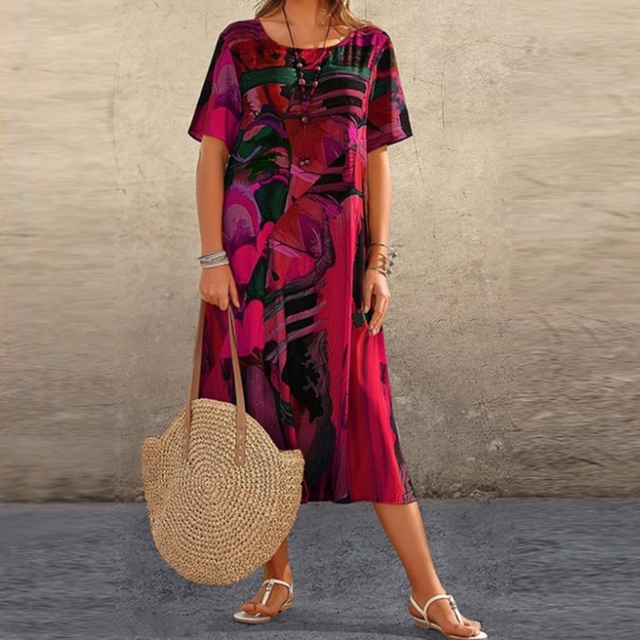 Arielle™ - Comfortable Floral Dress