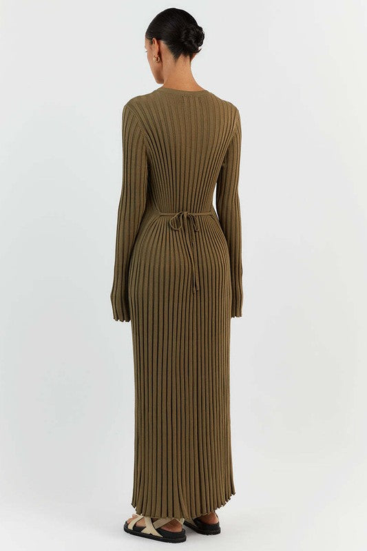 Céline™ - Women's Maxi Knit Dress