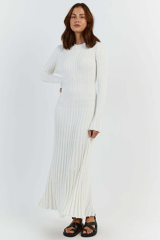 Céline™ - Women's Maxi Knit Dress