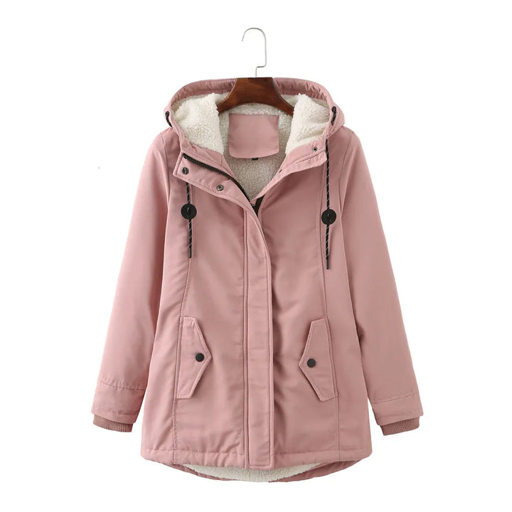 Franziska - Lined Cotton Coat with Hood