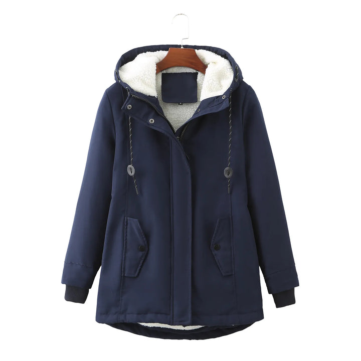 Franziska - Lined Cotton Coat with Hood