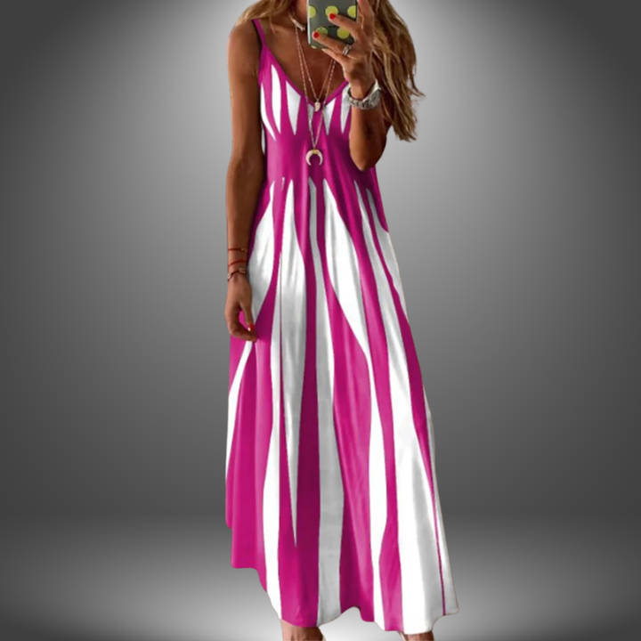 Anita-Lis | Casual Long Dress