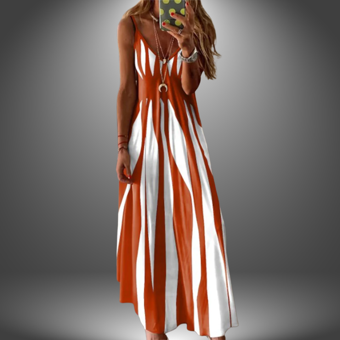 Anita-Lis | Casual Long Dress