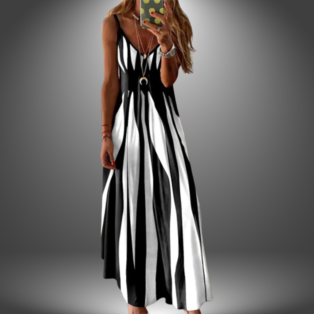 Anita-Lis | Casual Long Dress