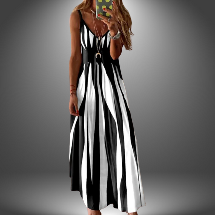Anita-Lis | Casual Long Dress