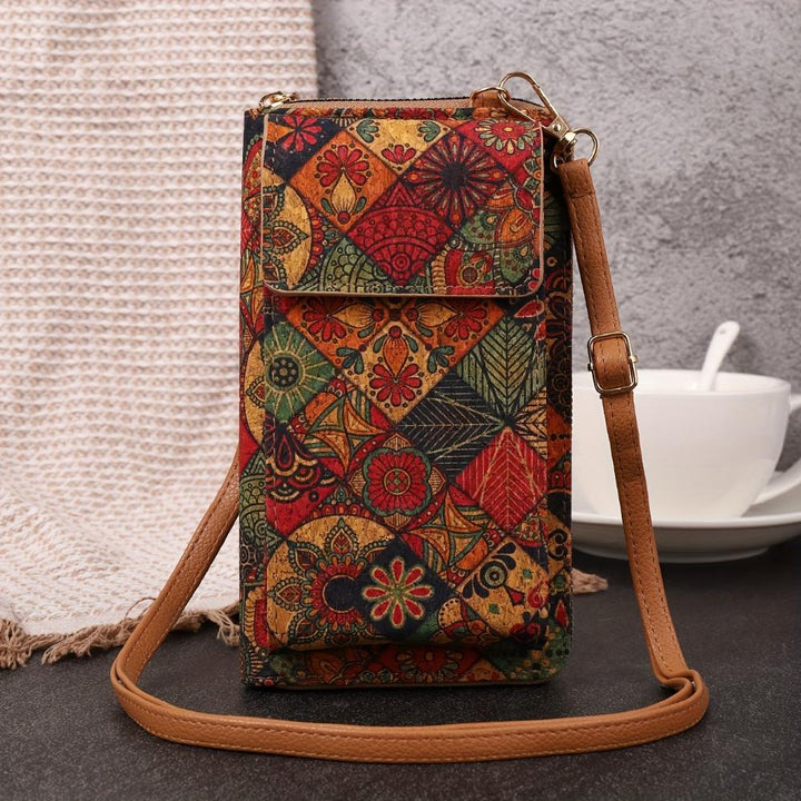 Nina - Boho-Flowers Crossbody Bag Accessory