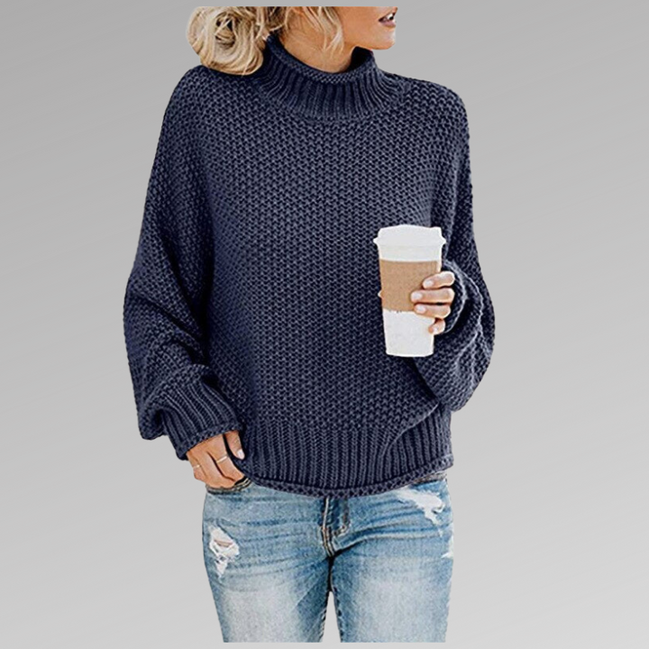 Loes™ - Women's Oversized Turtleneck Sweater 2025