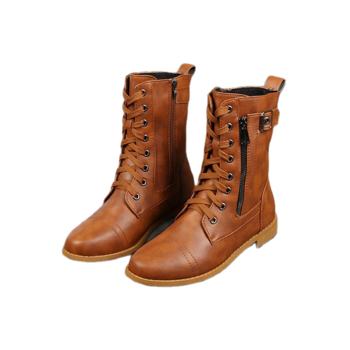 Félice™ - Elegant Orthopedic Leather Boots