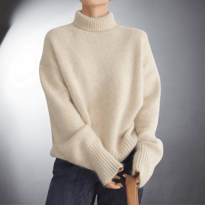 Fosette™ - Soft Cashmere Turtleneck Sweater for Unmatched Comfort