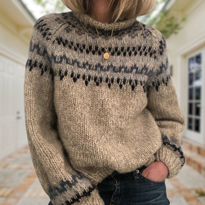 Layla | Cozy Retro Sweater