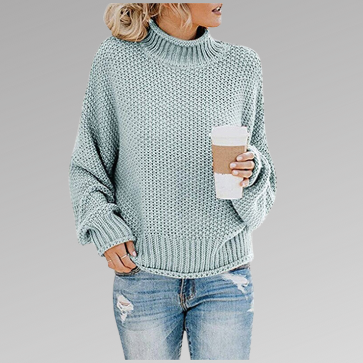 Loes™ - Women's Oversized Turtleneck Sweater 2025