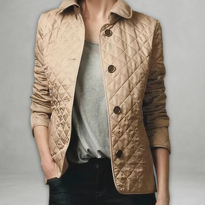 Evelyn | Elegant Quilted Jacket