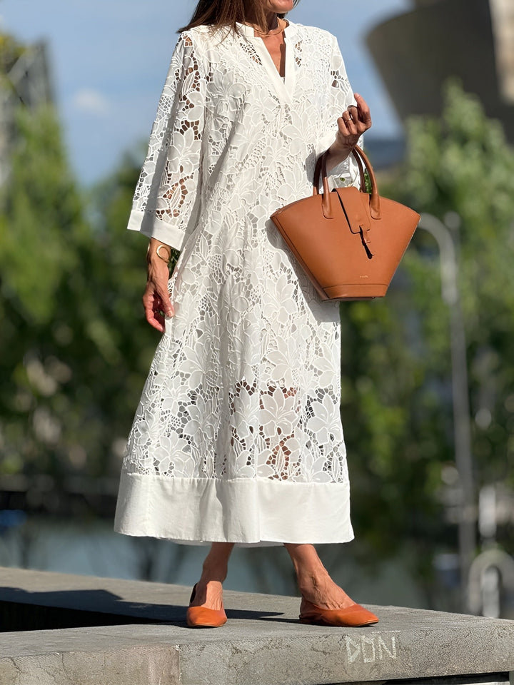 Liv™ - Embroidered Lace Dress for Women