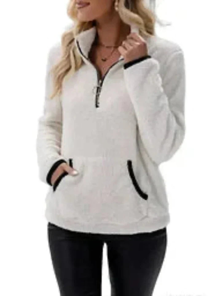 Bénédicte™ - Soft and Comfortable Sherpa Sweater