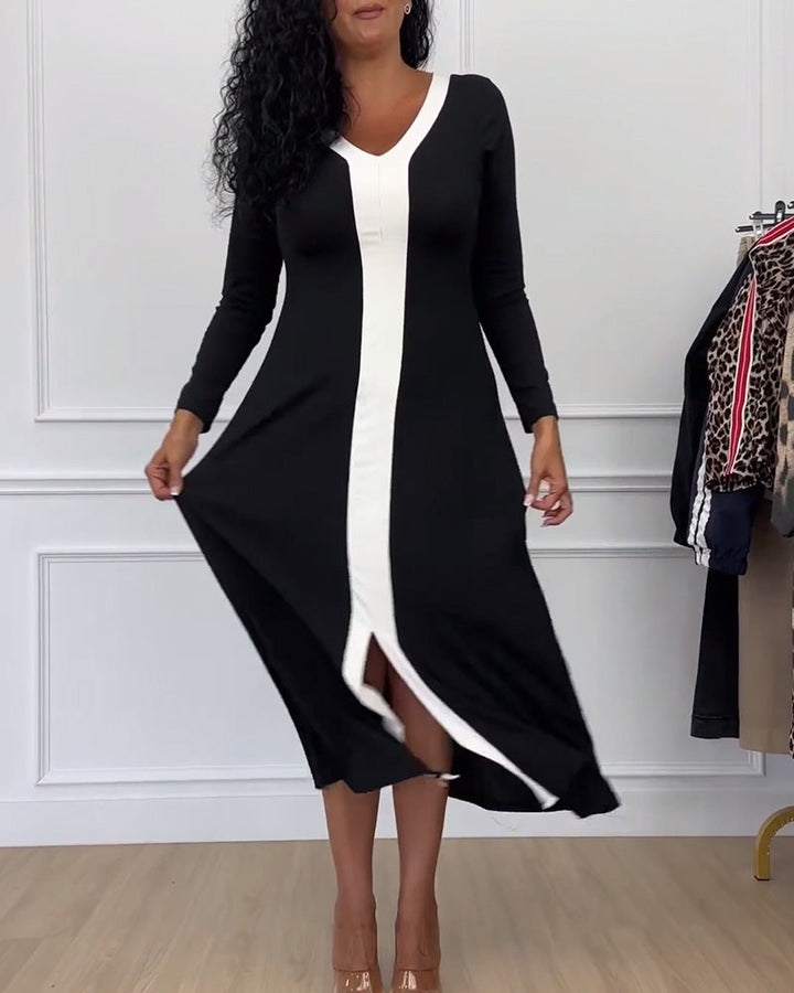 Gabrielle™ - Elegant Knit Dress Autumn Winter