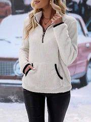 Bénédicte™ - Soft and Comfortable Sherpa Sweater