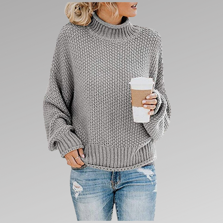 Loes™ - Women's Oversized Turtleneck Sweater 2025