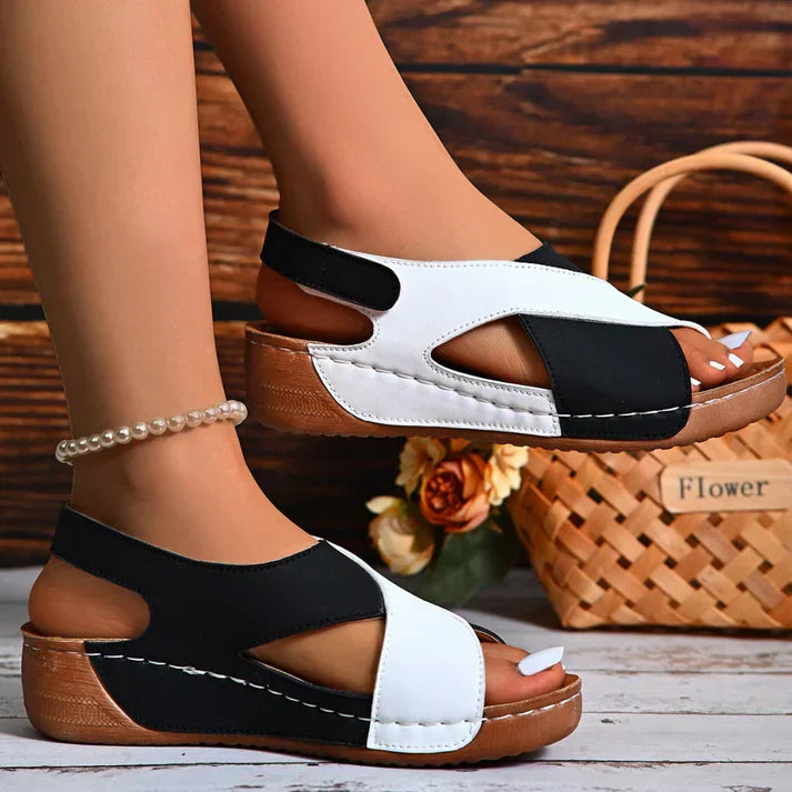 Milena™ - Ultra Comfortable Orthopedic Sandals with Slanted Heel for Women