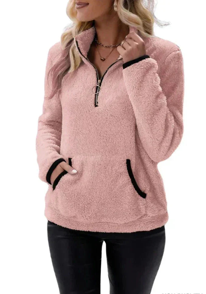 Bénédicte™ - Soft and Comfortable Sherpa Sweater