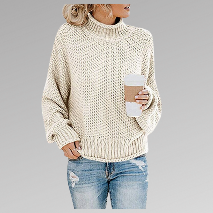 Loes™ - Women's Oversized Turtleneck Sweater 2025
