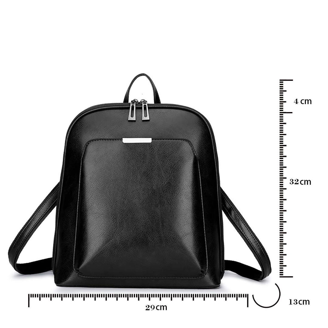 Naomi - Double Zipper Bag of Elegant Simplicity