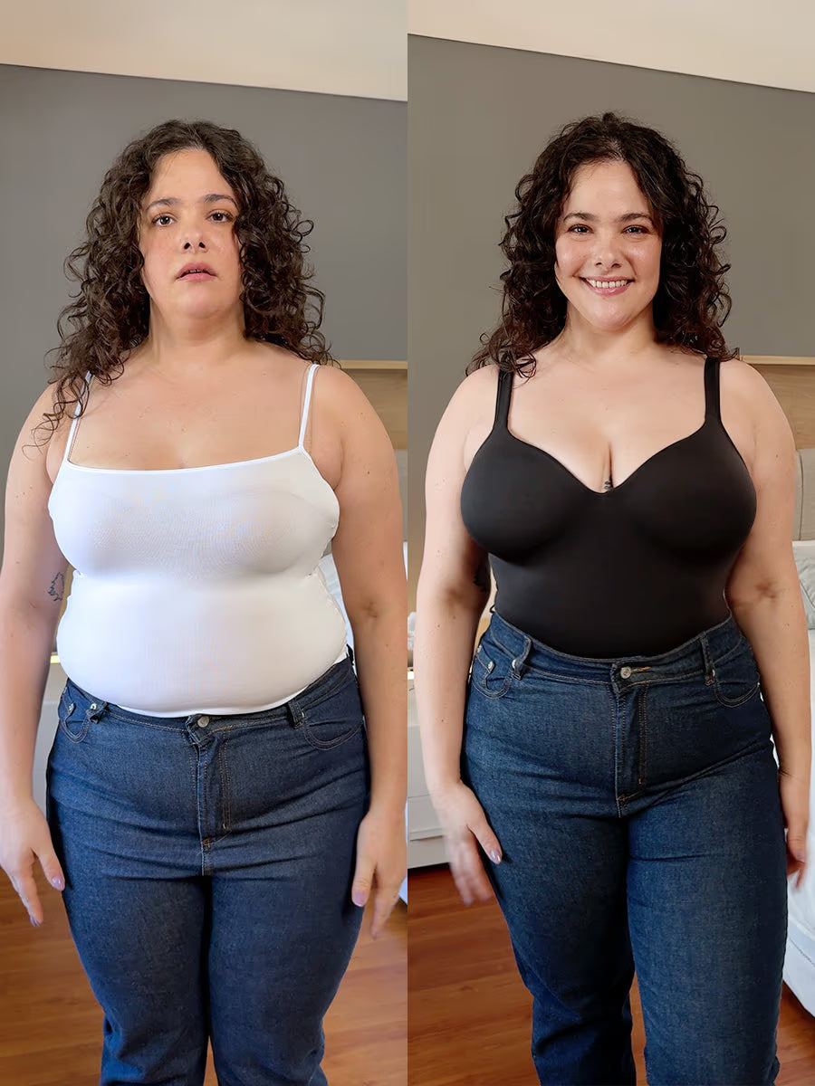 Noelia – Shaping top with built-in bra
