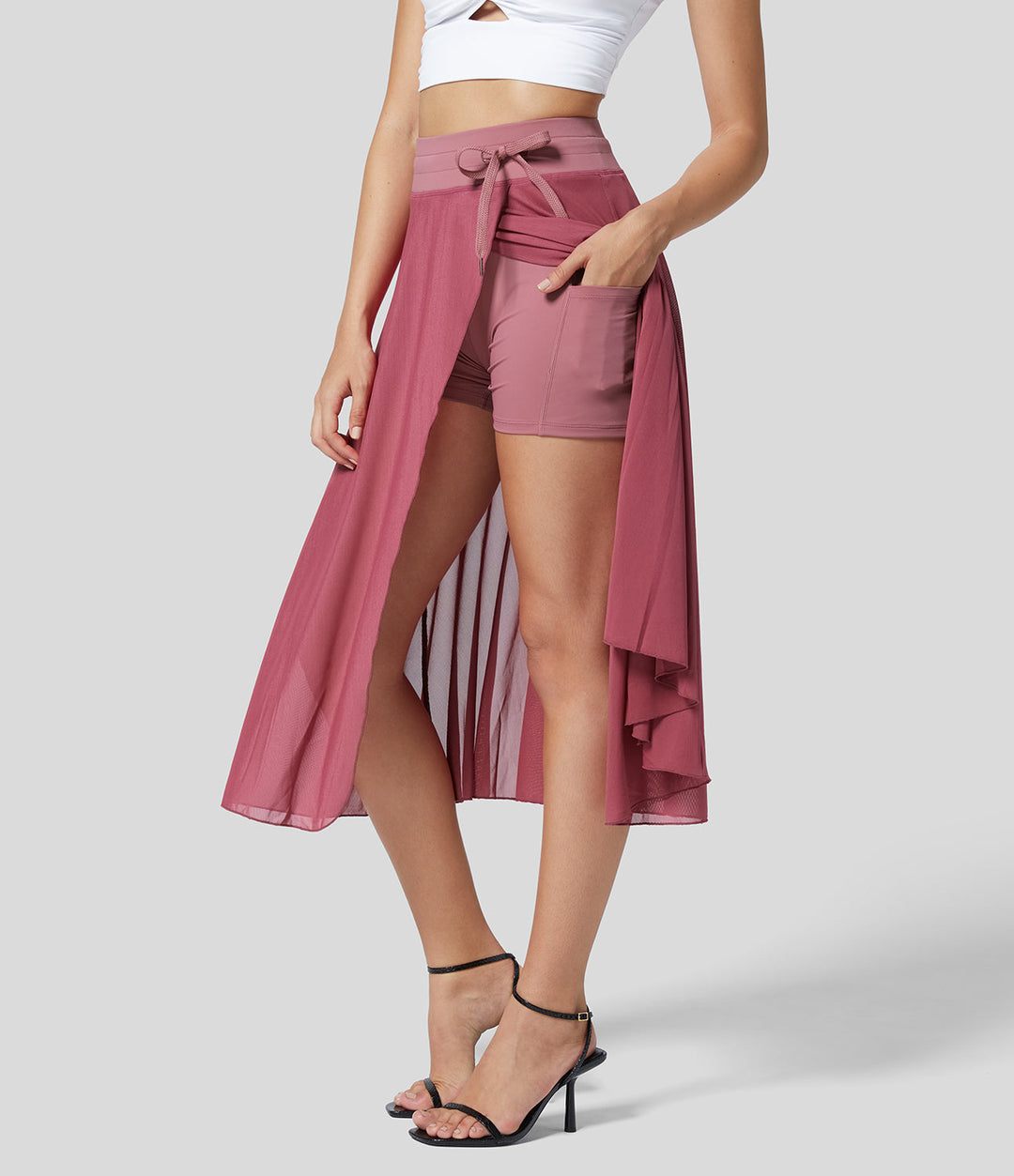 Maris™ - High Waist 2-in-1 Skirt