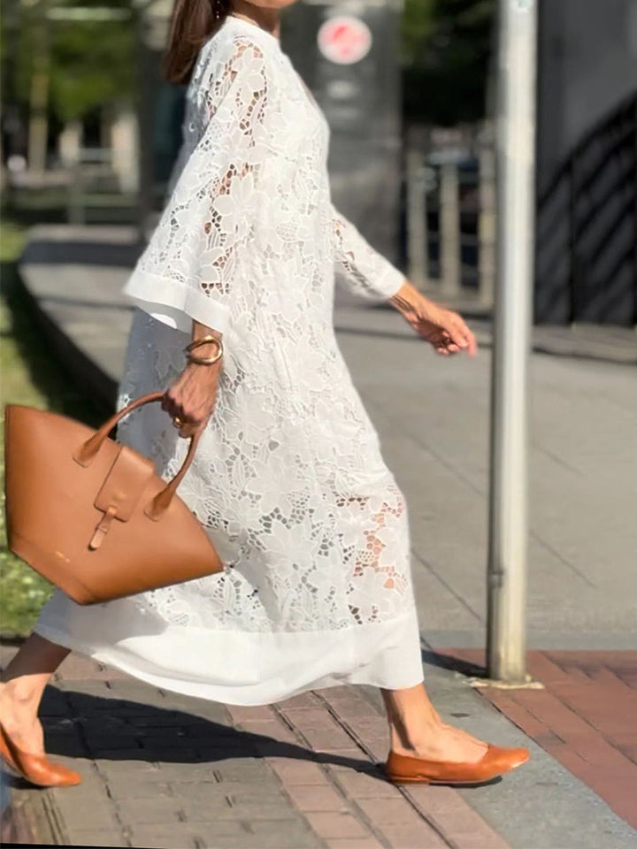 Nanna™ | Blonde Maxi Dress