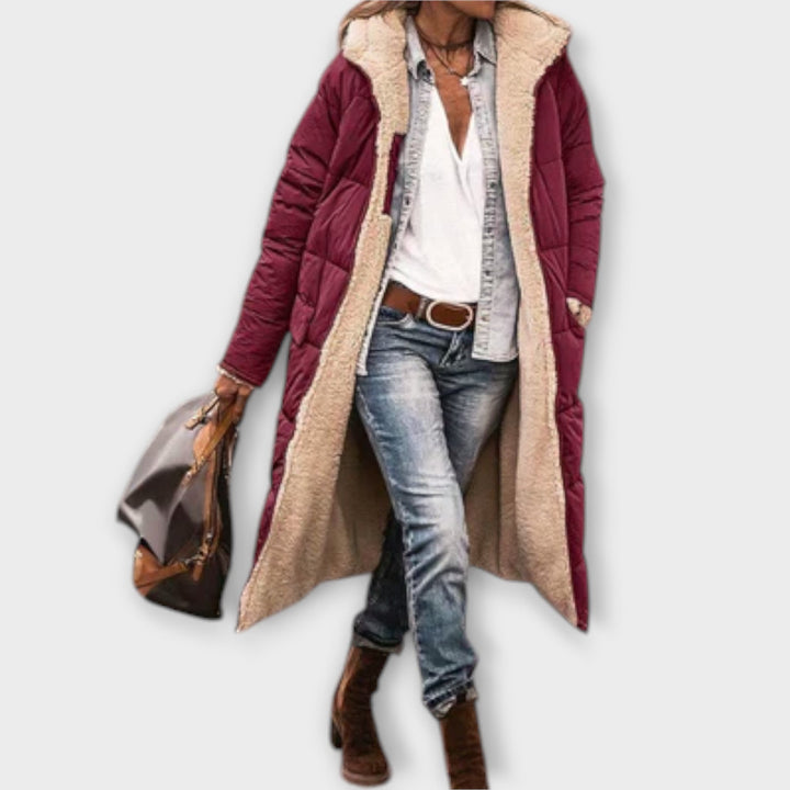 Kora – Cozy Fur-Lined Coat