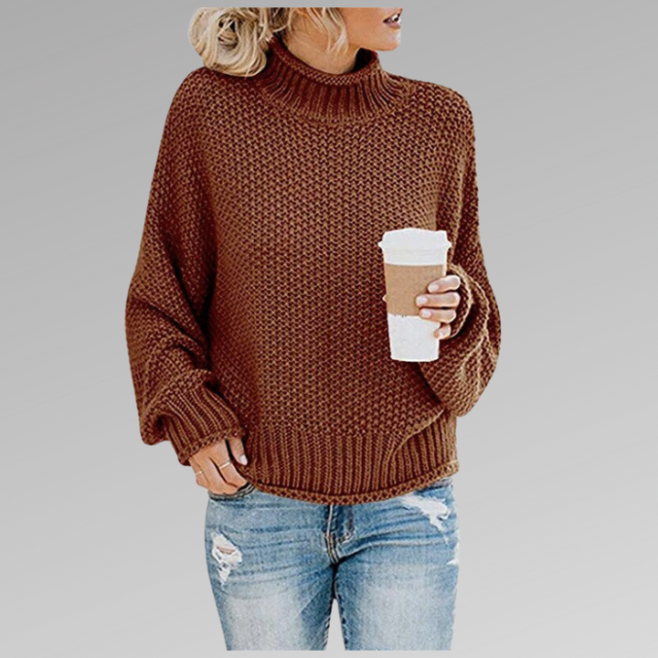 Loes™ - Women's Oversized Turtleneck Sweater 2025