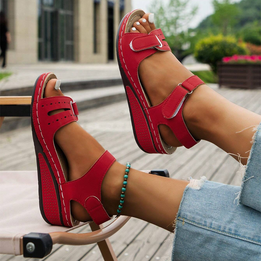 Nolwenn™ - Comfortable and Elegant Sport Sandals with Wedge Heel