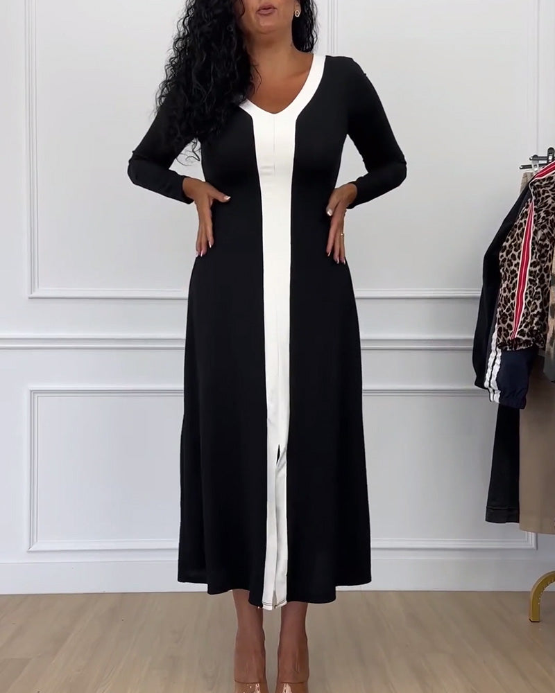 Gabrielle™ - Elegant Knit Dress Autumn Winter