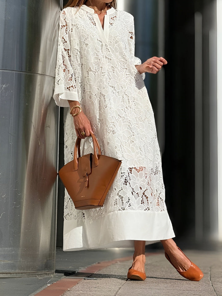 Liv™ - Embroidered Lace Dress for Women