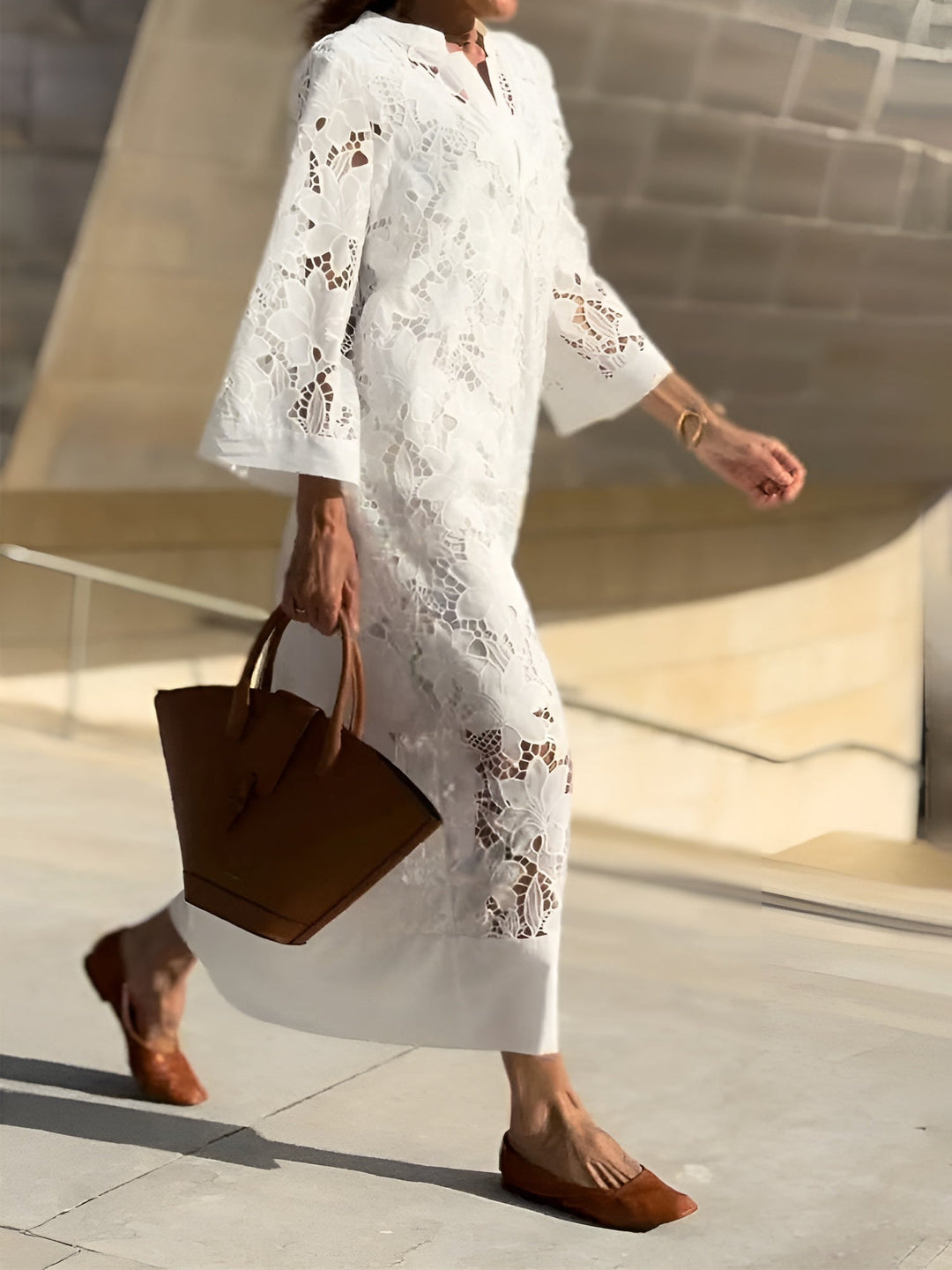 Liv™ - Embroidered Lace Dress for Women