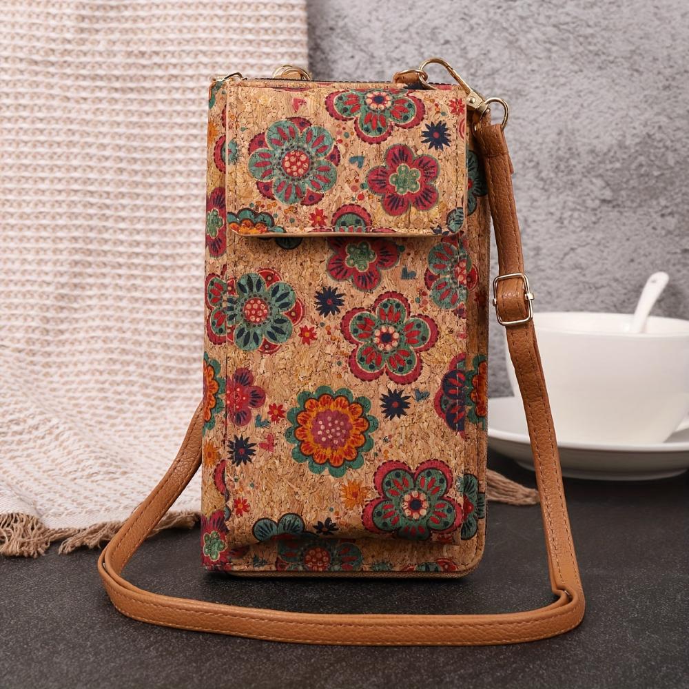 Nina - Boho-Flowers Crossbody Bag Accessory