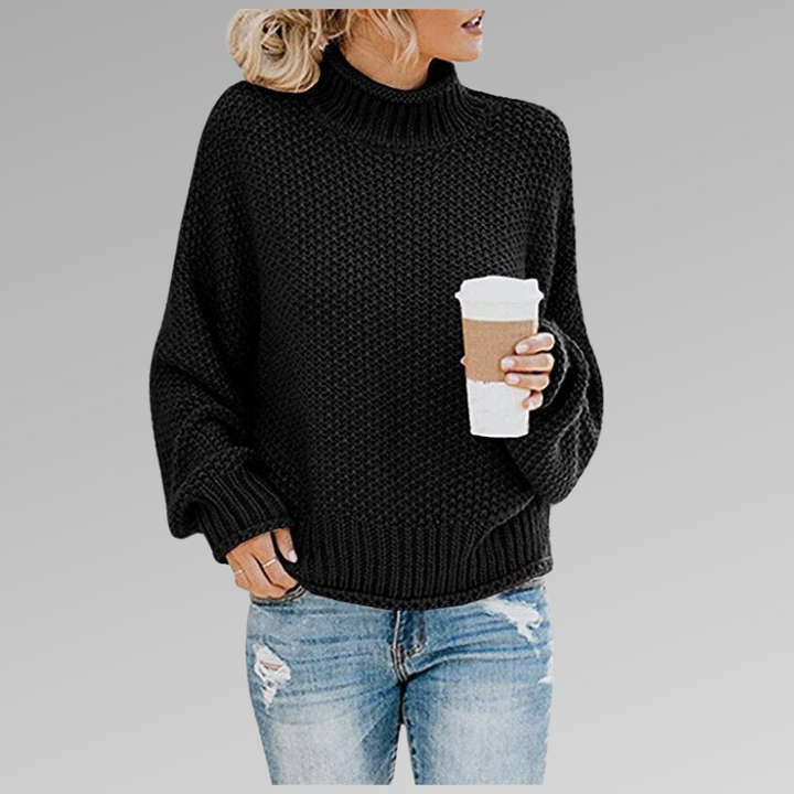 Loes™ - Women's Oversized Turtleneck Sweater 2025