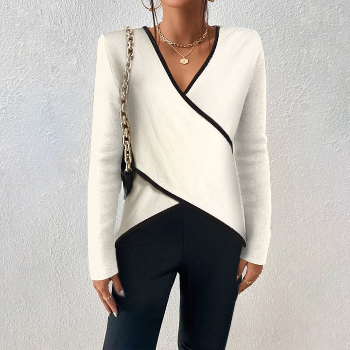 Sophie™ - Elegant V-Neck Sweater