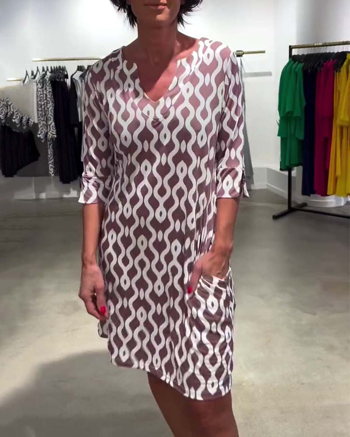 Tiana™ - Elegant Midi Dress