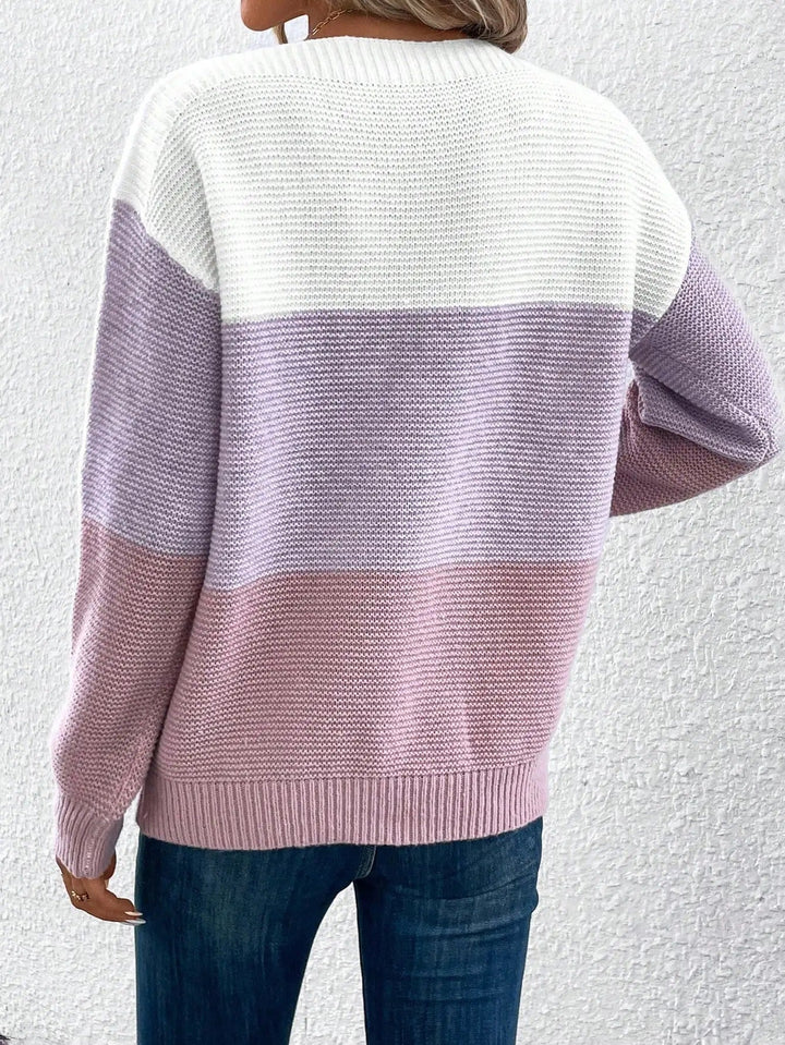 Maryse™ - Elegant and Comfortable Knitted Ombre Sweater
