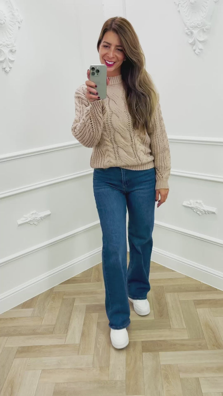 Chantae™ - Oversized Knit Sweater for Women